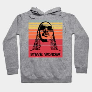 Retro Stevie Wonder Hoodie